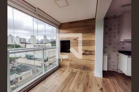 Varanda  de apartamento para alugar com 3 quartos, 91m² em Jardim, Santo André