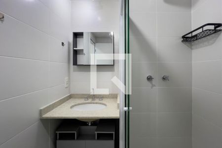 Banheiro de kitnet/studio para alugar com 1 quarto, 20m² em Alto do Ipiranga, São Paulo