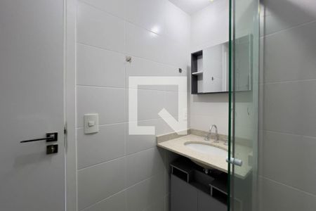 Banheiro de kitnet/studio para alugar com 1 quarto, 20m² em Alto do Ipiranga, São Paulo