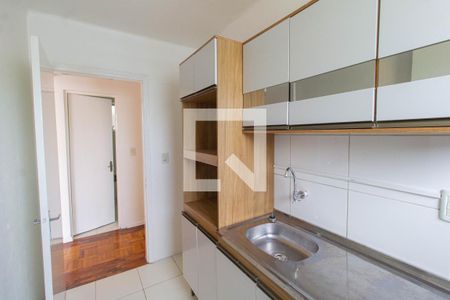 Cozinha e Área de Serviço de apartamento para alugar com 1 quarto, 40m² em Centro, São Leopoldo