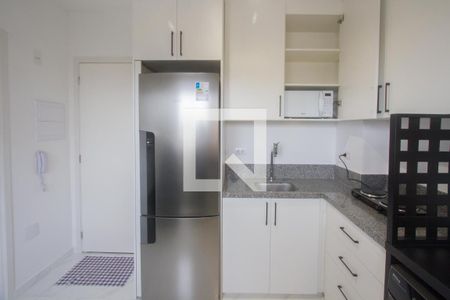 Sala/Cozinha de apartamento para alugar com 1 quarto, 27m² em Chácara Santo Antônio (zona Sul), São Paulo