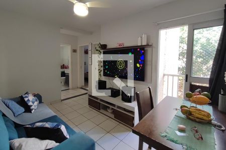 Sala de apartamento à venda com 2 quartos, 55m² em Jardim do Lago Continuacao, Campinas