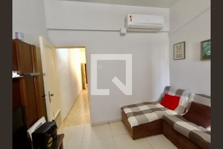 Sala  de apartamento à venda com 1 quarto, 37m² em Copacabana, Rio de Janeiro