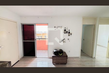 Sala de apartamento para alugar com 2 quartos, 50m² em Jardim Alzira Franco, Santo André