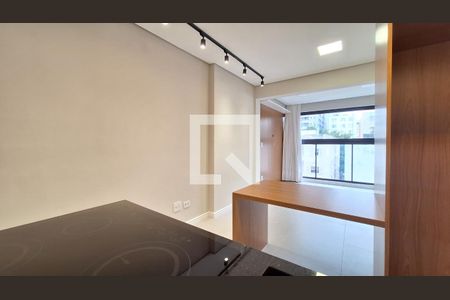 Sala/Cozinha de apartamento para alugar com 1 quarto, 26m² em Pompeia, São Paulo