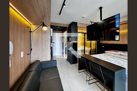 Sala de kitnet/studio para alugar com 1 quarto, 26m² em Santo Amaro, São Paulo