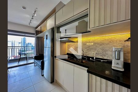 Cozinha  de casa à venda com 1 quarto, 26m² em Santo Amaro, São Paulo