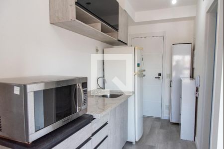 Cozinha de kitnet/studio para alugar com 1 quarto, 21m² em Alto do Ipiranga, São Paulo