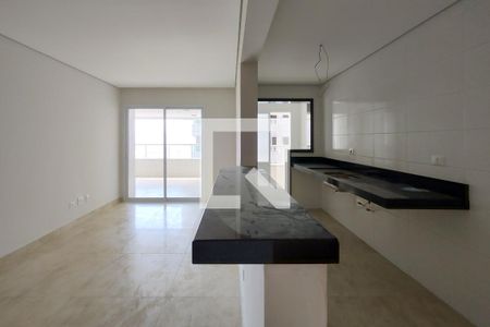 Sala de apartamento para alugar com 2 quartos, 84m² em Guilhermina, Praia Grande