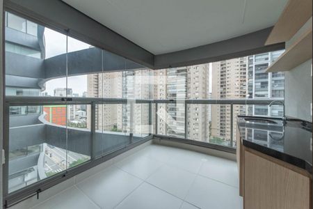 Varanda de apartamento para alugar com 2 quartos, 66m² em Jardim das Acacias, São Paulo