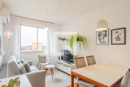 Sala de apartamento à venda com 1 quarto, 45m² em Partenon, Porto Alegre