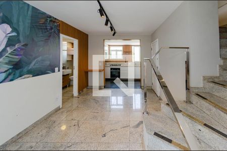 Sala de apartamento à venda com 3 quartos, 150m² em Cruzeiro, Belo Horizonte