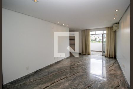 Sala de apartamento à venda com 3 quartos, 120m² em Santo Antônio, Belo Horizonte