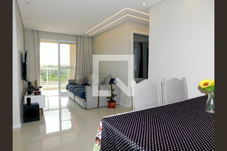 Sala de apartamento para alugar com 2 quartos, 61m² em Balneário Tropical, Paulínia