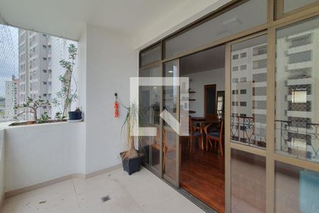 Varanda da Sala de apartamento à venda com 4 quartos, 230m² em Jardim do Mar, São Bernardo do Campo