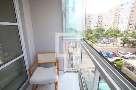 Varanda da Sala de apartamento para alugar com 3 quartos, 70m² em Anil, Rio de Janeiro