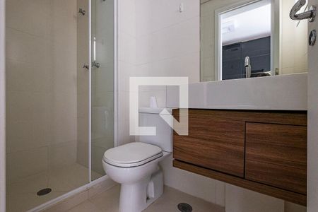 Banheiro de kitnet/studio para alugar com 1 quarto, 39m² em Vila Mariana, São Paulo