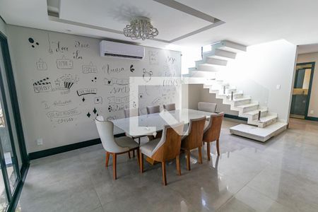 Sala de Jantar de casa de condomínio para alugar com 3 quartos, 285m² em Jardim Residencial Maria Dulce, Indaiatuba