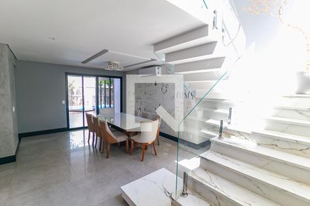 Sala de Jantar de casa de condomínio para alugar com 3 quartos, 285m² em Jardim Residencial Maria Dulce, Indaiatuba