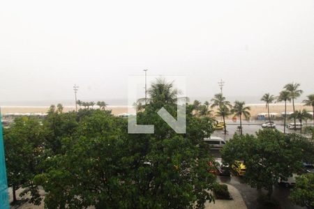 Vista da Sala - praia de apartamento à venda com 4 quartos, 151m² em Copacabana, Rio de Janeiro