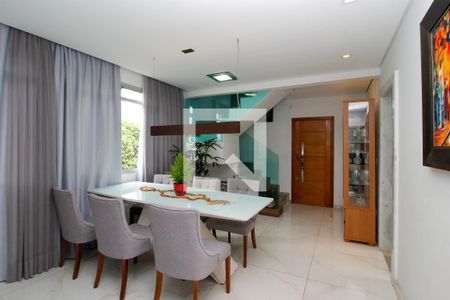 Sala de apartamento à venda com 4 quartos, 220m² em Sagrada Família, Belo Horizonte