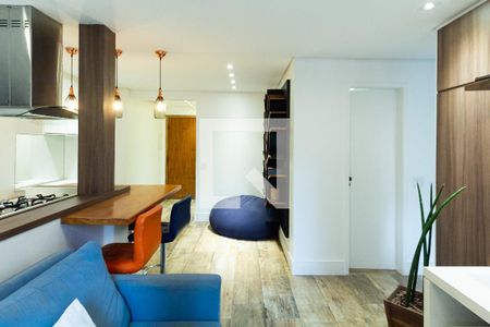 Sala de apartamento para alugar com 2 quartos, 60m² em Vila Nova Conceição, São Paulo