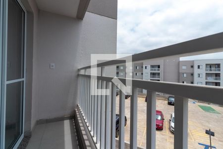 Varanda da Sala de apartamento para alugar com 2 quartos, 48m² em Jardim Pioneira, Cotia