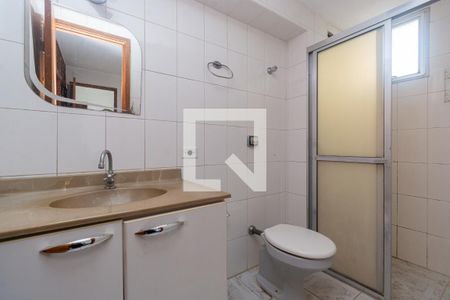 Banheiro da Suíte de apartamento para alugar com 1 quarto, 45m² em Vila Mascote, São Paulo