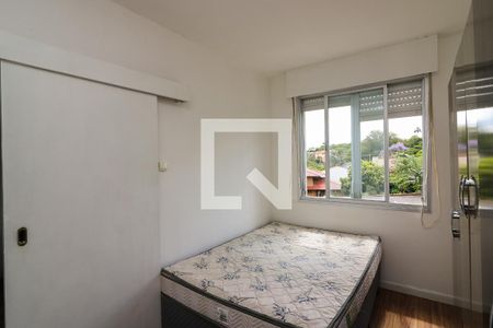 Quarto Suíte de apartamento à venda com 1 quarto, 43m² em Cristal, Porto Alegre