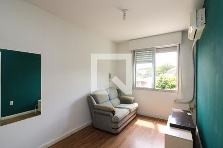 Sala de apartamento à venda com 1 quarto, 43m² em Cristal, Porto Alegre