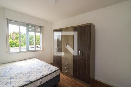 Quarto Suíte de apartamento à venda com 1 quarto, 43m² em Cristal, Porto Alegre