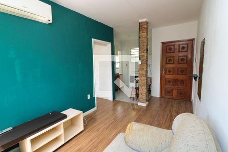 Sala de apartamento à venda com 1 quarto, 43m² em Cristal, Porto Alegre