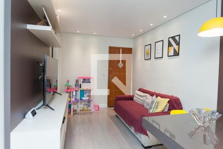 sala de apartamento à venda com 2 quartos, 63m² em Linda Vista, Contagem