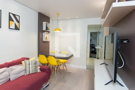 sala de apartamento à venda com 2 quartos, 63m² em Linda Vista, Contagem