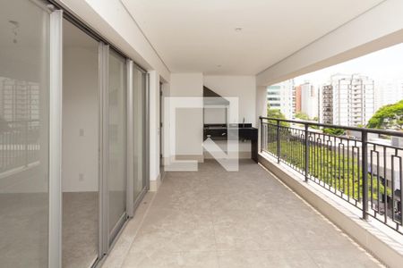 Varanda de apartamento à venda com 3 quartos, 149m² em Indianópolis, São Paulo