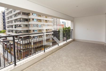 Varanda de apartamento à venda com 3 quartos, 149m² em Indianópolis, São Paulo