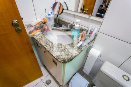 Banheiro do quarto 1 de casa à venda com 3 quartos, 125m² em Vila Marina, Santo André