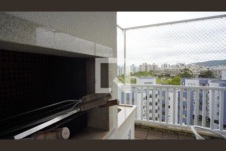 Varanda da Sala de apartamento para alugar com 2 quartos, 102m² em Itacorubi, Florianópolis