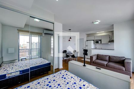 Quarto de apartamento para alugar com 1 quarto, 50m² em Vila Regente Feijó, São Paulo