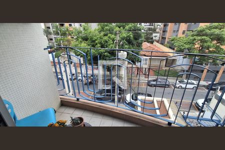 Varanda da Sala de apartamento à venda com 2 quartos, 78m² em Santo Antônio, São Caetano do Sul