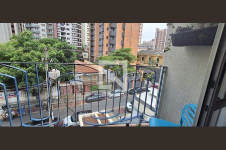 Varanda da Sala de apartamento à venda com 2 quartos, 78m² em Santo Antônio, São Caetano do Sul