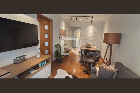 Sala de apartamento à venda com 2 quartos, 78m² em Santo Antônio, São Caetano do Sul