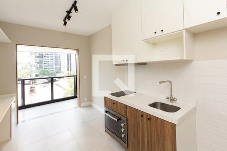 Sala/Cozinha de kitnet/studio à venda com 1 quarto, 32m² em Vila Olímpia, São Paulo