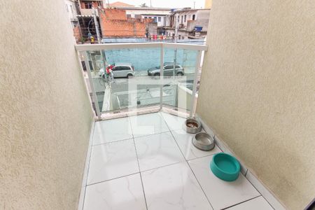 Varanda da Suíte de casa para alugar com 2 quartos, 125m² em Vila Danubio Azul, São Paulo