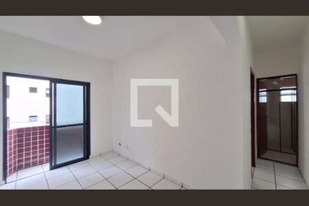 Sala de apartamento para alugar com 1 quarto, 42m² em Aviação, Praia Grande