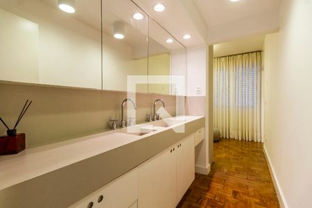 Banheiro da Suíte de apartamento à venda com 1 quarto, 105m² em Jardim Paulista, São Paulo