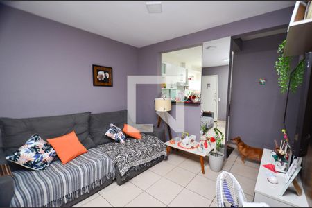 Sala de apartamento à venda com 3 quartos, 73m² em Cidade Nova, Belo Horizonte