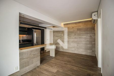 Sala de apartamento para alugar com 1 quarto, 64m² em Pinheiros, São Paulo