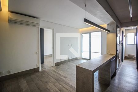 Sala de apartamento para alugar com 1 quarto, 64m² em Pinheiros, São Paulo