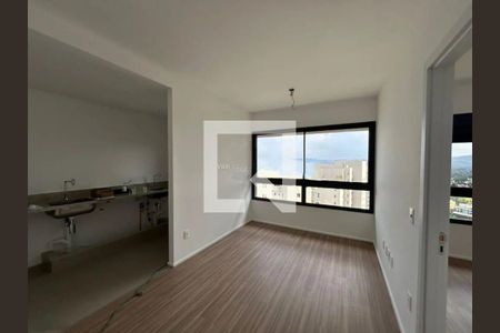 Sala de apartamento à venda com 1 quarto, 44m² em Vila da Serra, Nova Lima